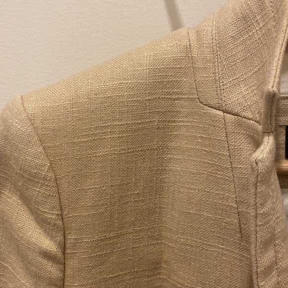J.Crew Linen Metallic Blazer - Picture 4 of 12